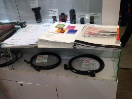 Moving exhibition of Oki Electric Cable's high-flexion Camera Link cables, etc. 2