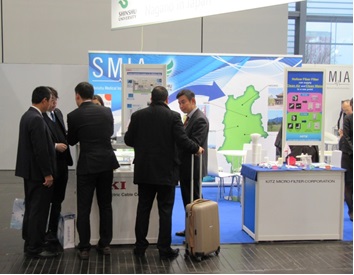 Oki Electric Cable's booth 