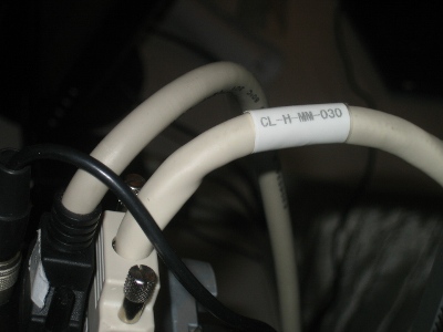 Oki Electric Cable's Camera Link Cable (CL-H-MM-030) connected to JAI Camera(AD-080Cl)