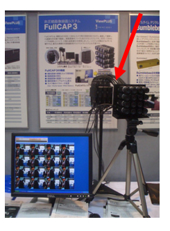 Oki Electric Cable's Camera Link Cable connected to JAI C Cube camera