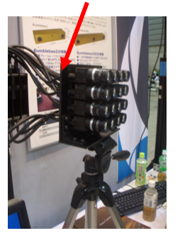 Oki Electric Cable's Camera Link Cable connected to JAI C Cube camera