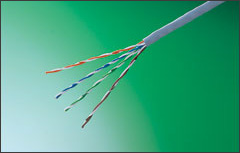 Enhanced category 5 cable for eco-LAN (EM-DTI-C5e350) 