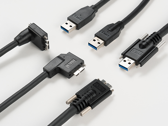 High speed interface cables for machine vision applications