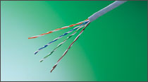 Enhanced category 5 cable for eco-LAN (EM-DTI-C5e350)