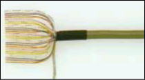 High density pressure welding thin I/O cable (UL20276)