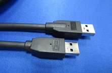 薄型コネクターUSB3 Visionケーブル