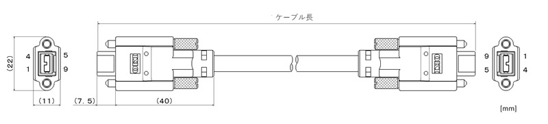 高摺動1394.bケーブル概観図