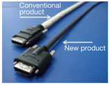 Reduced diameter (Almost a two-thirds reduction compared to conventional cables)