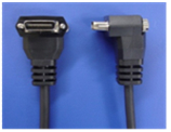 Cable pull-out direction: Bottom