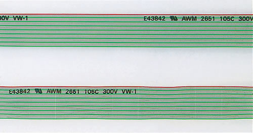 柔軟型1.0mmピッチオキフレックス（UL2651）の写真