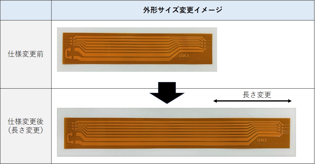 外型サイズ変更イメージ